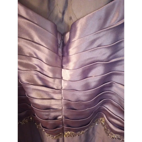 Montage by Mon Cheri Dress Jacket Set SZ 18 New Mother of Bride Beaded Formal - Picture 9 of 13